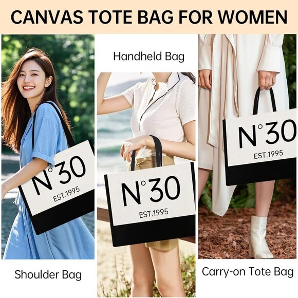 Brand New Tote 30th Blue Fun - Picture 4 of 7